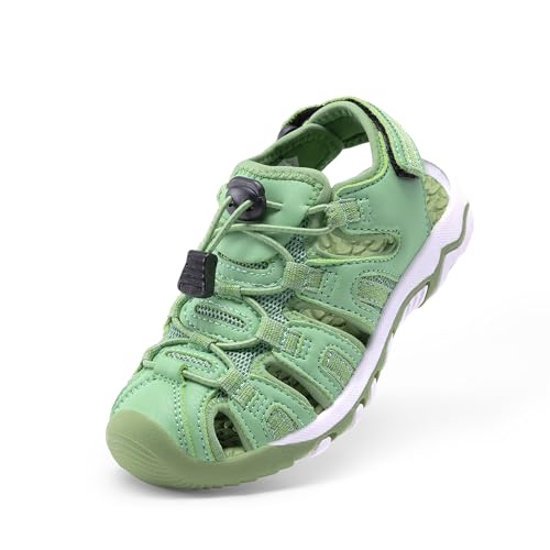 Image of DREAM PAIRS Boys Girls Summer Outdoor Athletic Sport Sandals Walking Water Hiking Hook and Loop Adjustable Multicolor for Toddler /Little /Big Kids