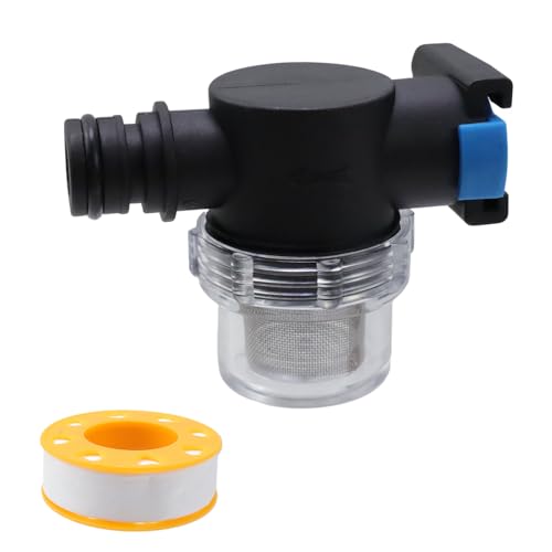 Image of Bitray Water Pump Strainer Filter Set RV Replacement 3 /4Inch RV Water Pump Strainer