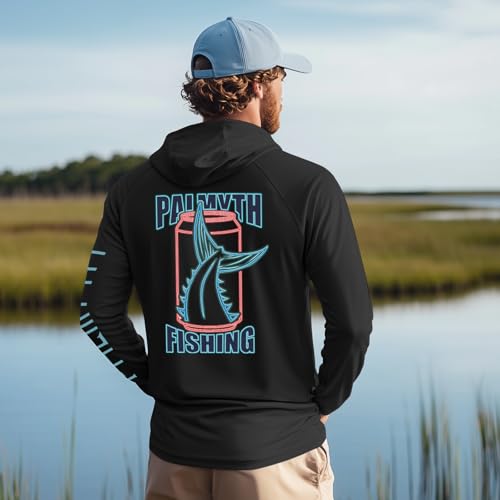 Image of Palmyth Fishing Shirts for Men Long Sleeve UPF 50+ Sun Protection Hoodie