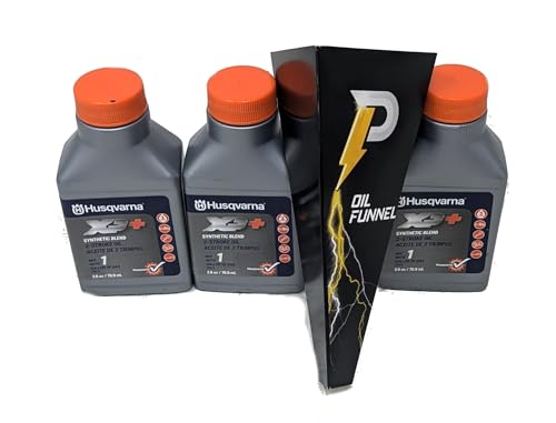 Husqvarna 3-Pack XP Synthetic Blend 2-Cycle Oil 2.6oz Bottles