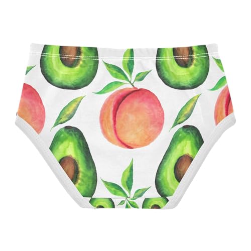 Watercolor Peaches Toddler Girls's Underwear 2T 202c14032