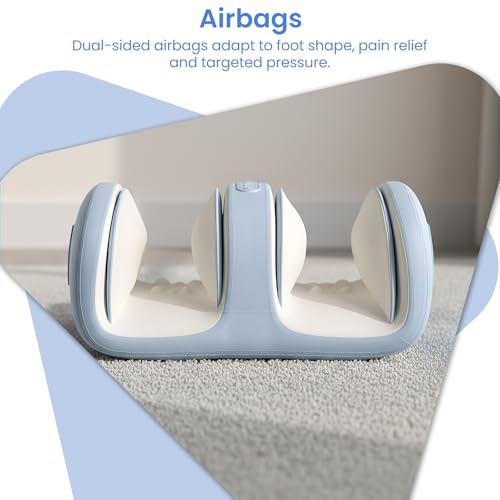 Image of TISSCARE Shiatsu Foot Massager with Heat, Ideal for Feet & Calves, Gift for Men and Women