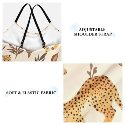 Leopard Pattern Girls One Piece Swimsuits Quick Dry Beach Swimwear Bathing Suit4