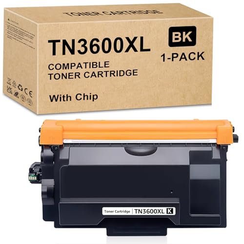 Toner TN3600XL noir avec puce compatible HL-L6415DN et MFC-L6710DW