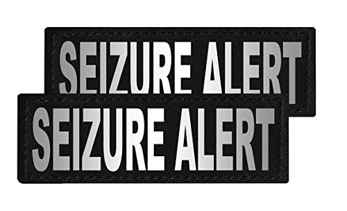 Dogline Seizure Alert Removable Velcro Patches, Small/Medium