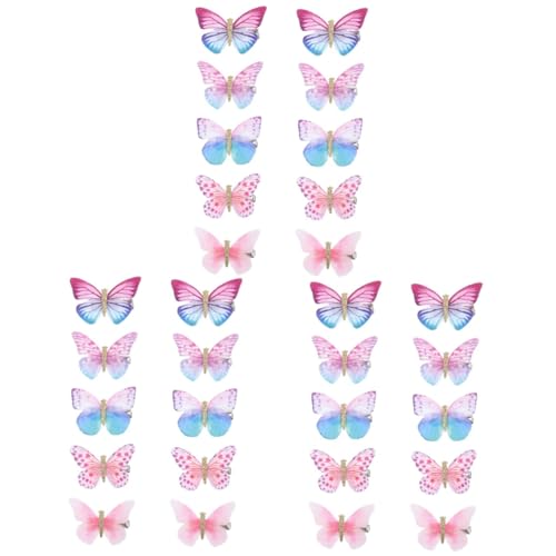 Épingles à cheveux décoratives FOMIYES : lot de 3 barrettes 3D pour femmes