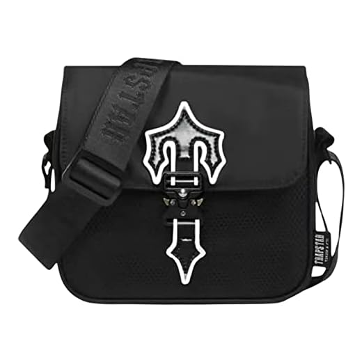 Amycute Trapstar - Bolso de mano para hombre, con correa de gran capacidad, para regalo, deportes y viajes