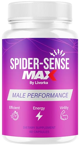 Spider Sense Max Pills for Men - SpiderSense Max Capsules for Men Advanced Formula 2025 1 Bottle for 1 Month