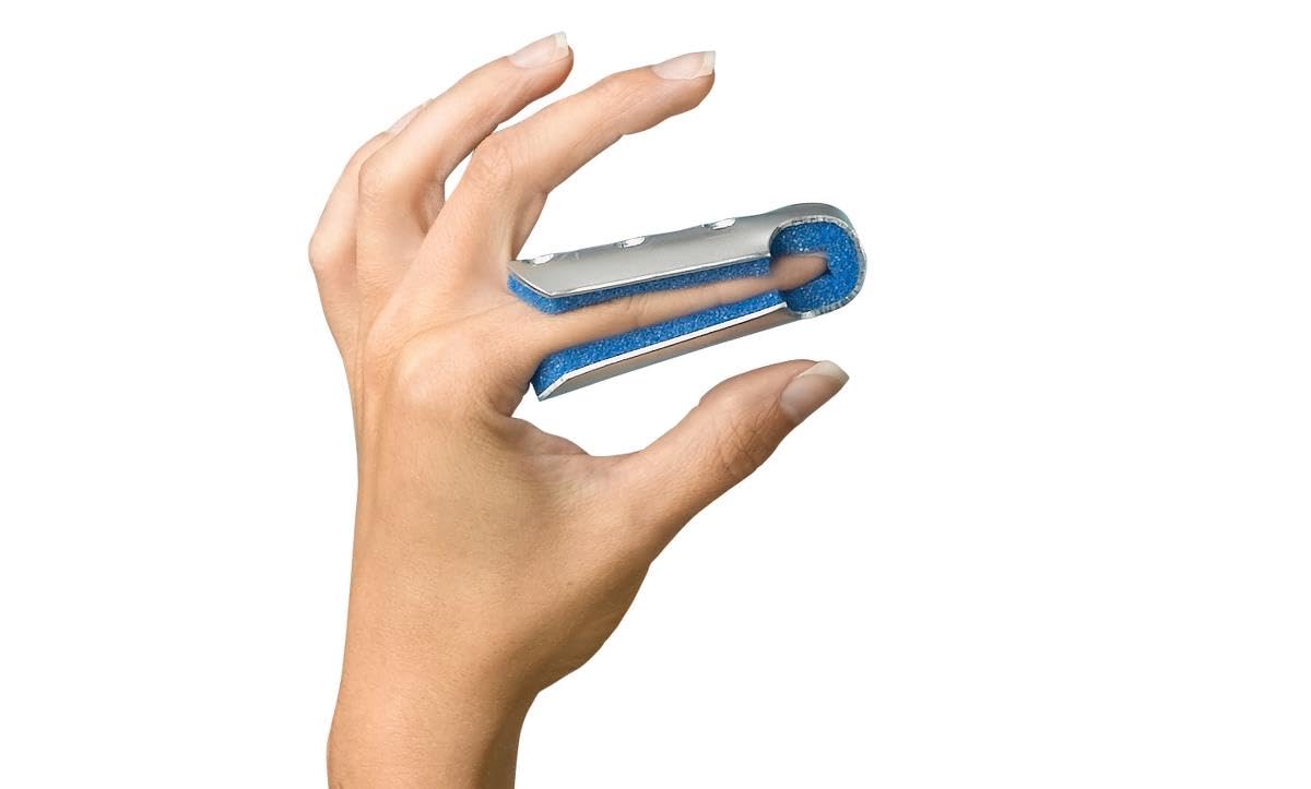 Finger Cot Splint, 1.5", Size XS,12,Case,ORT32400XS