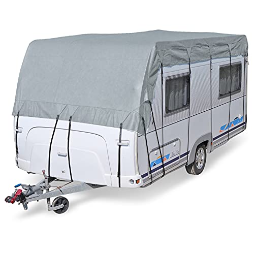 Wohnwagen Wohnmobil Reisemobil Schutzdach Dachschutzplane Schutzhülle 8x3 m