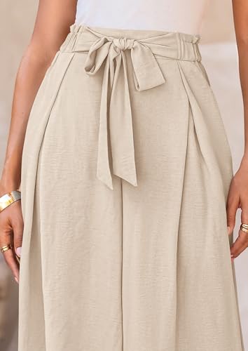 Image of PRETTYGARDEN Women's Palazzo Wide Leg Work Dress Pants