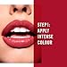 Rimmel London Provocalips 16hr Kiss-Proof Lip Color - Two-Step Liquid Lipstick to Lock in Color and Shine - 420 Berry Seductive, .14 fl.oz.