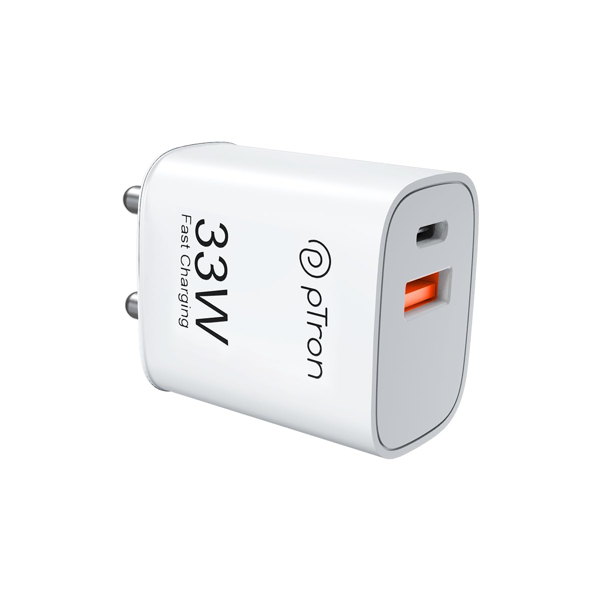 pTron 33W Dual Port Gan USB Type A Charger, Compatible with Samsung Superfast, Mi Soniccharge, Motorola Turbo Charger & MacBook Air, Volta Fc21 (White) (B0CZS9NJ41) Amazon Price History, Amazon Price Tracker