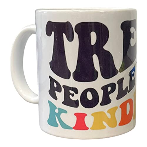 Caribou Living Taza de porcelana Treat People with Kindness Harry Styles de 340 ml para bebidas...