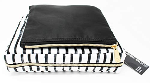 Sonia Kashuk Two-Piece Organizer Makeup Clutch Purse Cosmetic Bag, 2 pcs