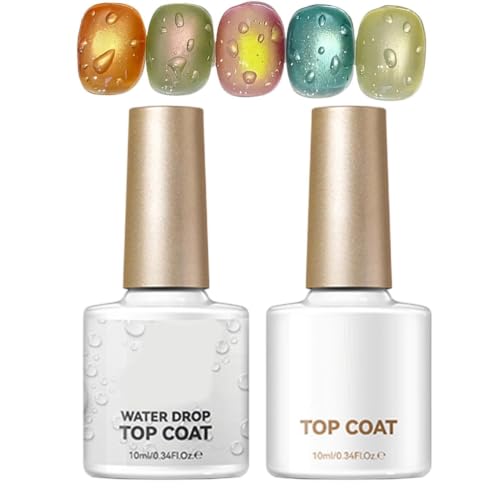 Gel Top Coat | Non-Sticky Easy Application Long-Lasting Wear