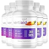 VertiAid – Natural Daily Supplement with Vitamins, Minerals & Botanicals – Non-GMO, No Stimulants, Made in USA, Easy to Take – 30 Chewable Tablets, 6 Month Supply