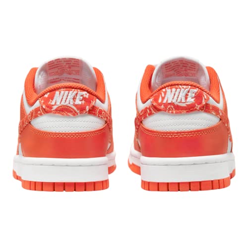 Nike, Dunk Low SI Damen 36.5 EU, Wei&szlig; Rush Orange Wei&szlig;, 36.5 EU