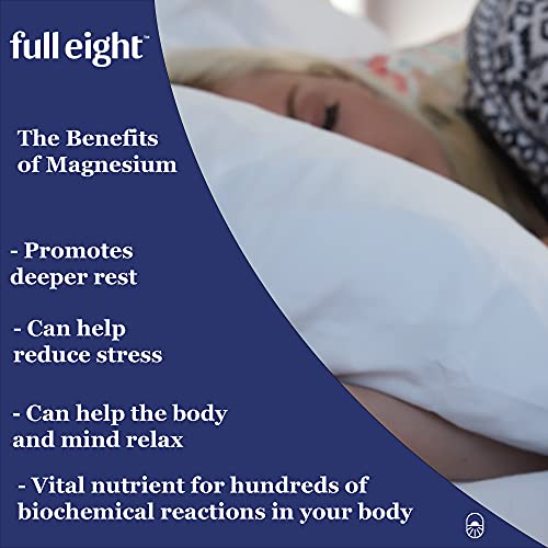 Full Eight Fast Absorbing Magnesium Body Butter – Restless Legs, Rls, Sleep Support - Natural, Organic, With Kokum And Shea Butter, Usa Made Relief Cream (Travel Use - 4 Oz.) #TOP3