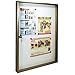 Alubox BC 5 Bacheca Porta Avvisi 4 Fogli A4 Bronzo - 3