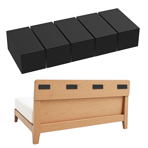 20Pcs Headboard Stoppers, EVA Foam Wall Protectors to Prevent Furniture Sliding, Bed and Chair Back Bumpers, Gap Filler Pads to Protect Walls