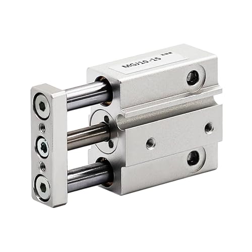Cylindre pneumatique MGJ10X20 mini avec tige de guidage 3 axes pour vérin