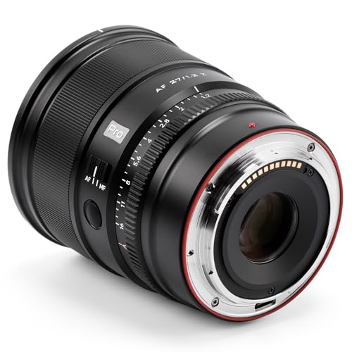 Image of VILTROX 27mm f /1.2 Z Lens, 27mm F1.2 Z Mount Lens for Nikon Z30 Z50 Zfc Z8 Z9 ZF Z6ii (Z Mount Prime APS-C Lenses)
