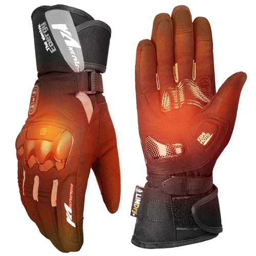 KEMIMOTO Guantes Calefactables Doble Zona