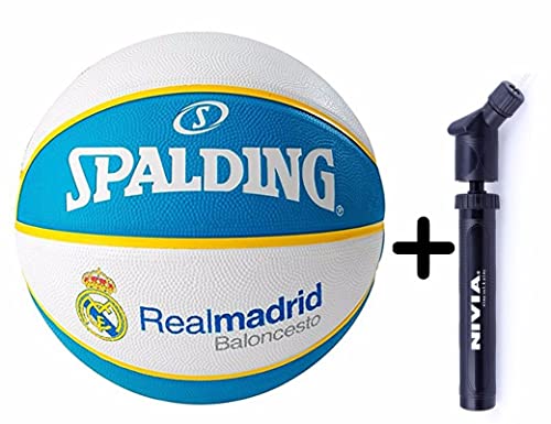 Baloncesto Spalding Real Madrid para partidos al aire libre y entrenamientos de adultos