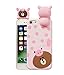 Squishy Phone Case iPhone 6 6s, Super Cute iPhone 6 3D Cases Soft Silicone Cartoon Animal Protective Phone Case for Girls Women (iPhone 6 / 6s, Pig)
