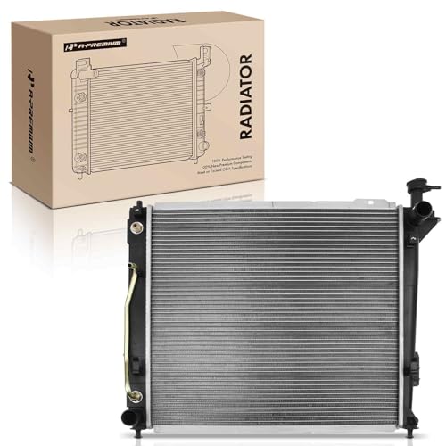 A-premium Engine Coolant Radiator Assembly With Transmission Oil Cooler Compa...