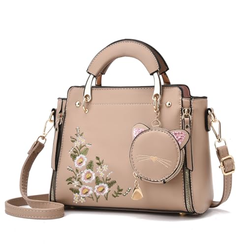 Image of Xiaoyu Fashion Purses and Handbags for Women Ladies Crossbody Bags Top Handle Satchel Shoulder Bags Small Totes