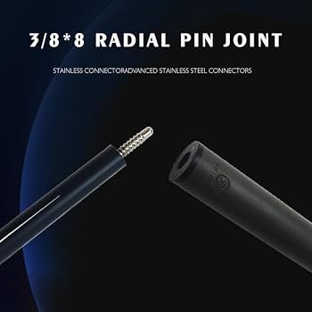 Stecca Da Biliardo OKHEALING In Fibra Di Carbonio - 12.4mm, 1/2 Sezione, 147cm, Precisione Professionale - Foto 12