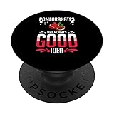 Melograno Succo Albero Semi Frutto Fiore Pianta PopSockets PopGrip Intercambiabile