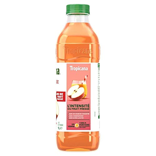 TROPICANA - Pure Premium Pomme Pressee 1L - Lot De 4 - Offre Special
