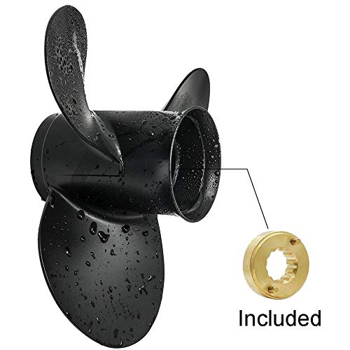 Rhink Made Aluminum Outboard Propeller for Mercury Engines 25-70HP (D:10 7/8" P:11")