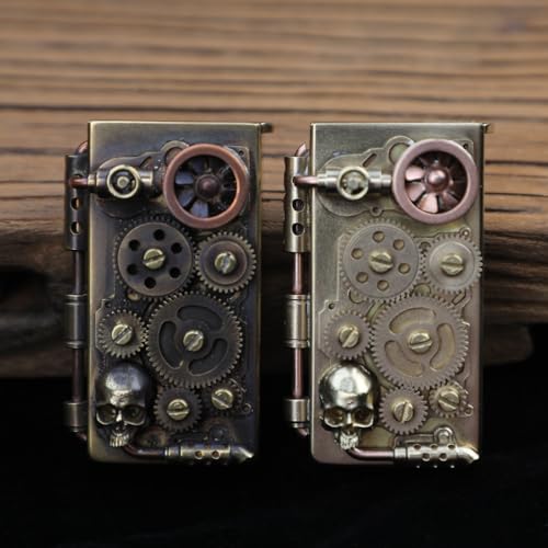Encendedor Vintage de Kerosene Estilo Steampunk miniatura 5