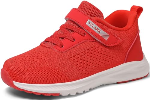 Boys Girls Tennis Shoes Kids Lightweight Breathable Sneakers Non-Slip Running Sport Athletic2