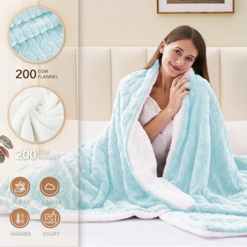 Image of Homemate Heated Electric Blanket Full Size 72 inchx84 inch Heating Blanket