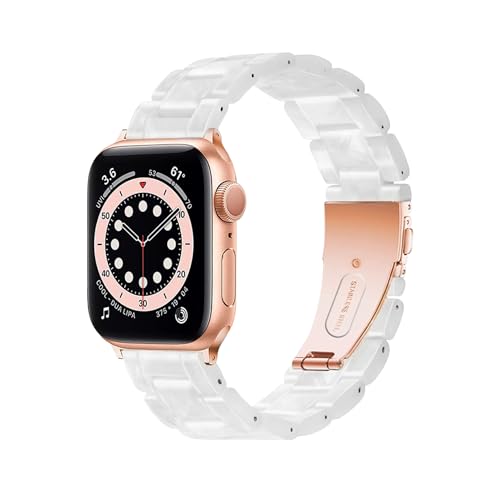 apple watch �o���h �Ή� ���f�B�[�X �ׂ��b �ׂ������� (�z���C�g, 46/45/44/49mm/(42mm-Series3/S2/S1))