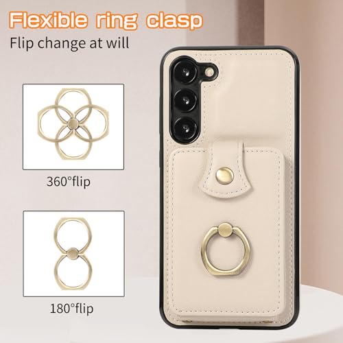 Anneau support pour coque Samsung S23 Plus avec porte-cartes - 6