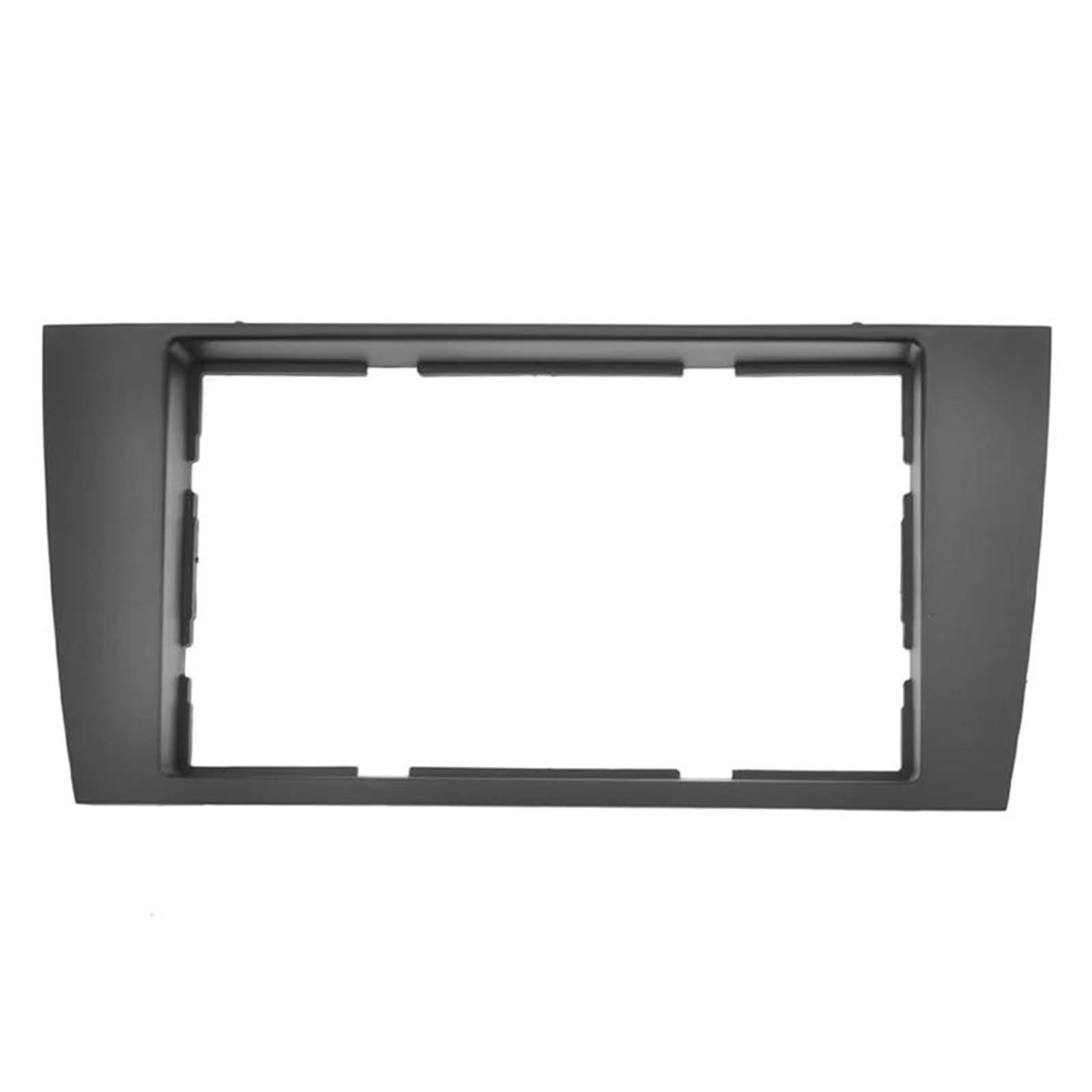 Cadre de façade d'autoradio Kit De Cadre De Panneau De Carénage D'autoradio 2 Din Pour JAGUAR Pour Type X 2002-2008 Pour Type S 2003-2008 Avec Voiture Poche Cadre Façade