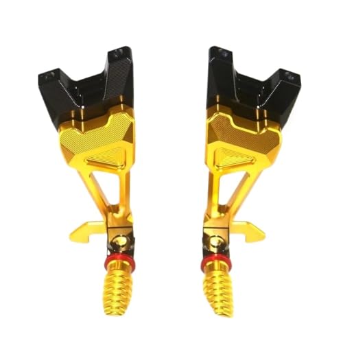 Repose-Pieds pour Moto R6 2006-2016 Commandes Arrière Réglables CNC Aluminium