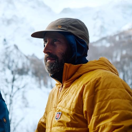 Fjällräven Unisex Bergtagen Mountain Kappe, Black/Dark Navy, L/XL