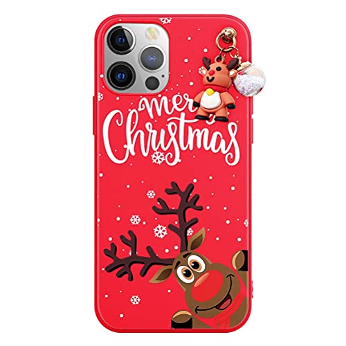 Pnakqil Motivo Natalizio Cover per Apple iPhone 13...