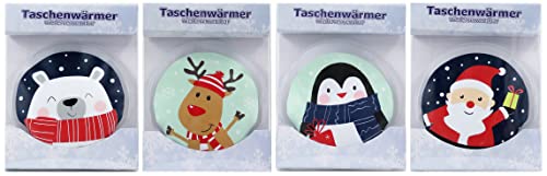 4 calentadores de bolsillo para invierno y frío en diferentes diseños a elegir (Navidad) Cover