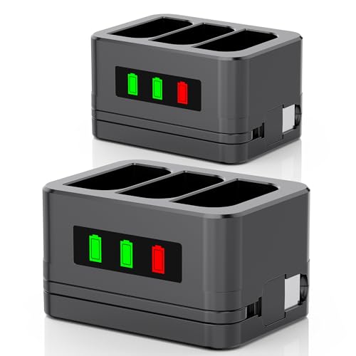 2 Pack Battery Charger for Ring Doorbells and Cameras