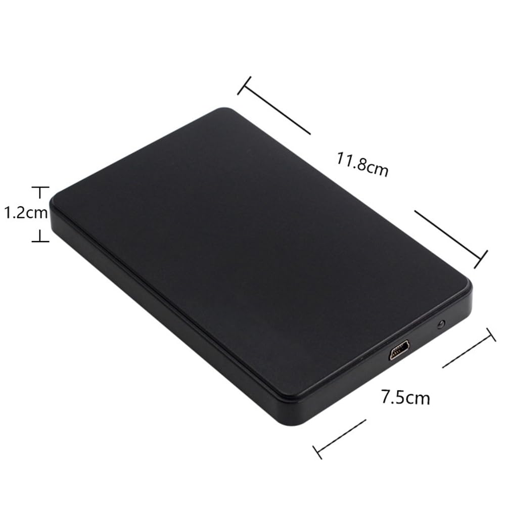 Disque Dur Externe Mobile USB 3.0 Élevé 750 Go de Stockage Disque Dur Portable pour Ordinateur Portable de Bureau