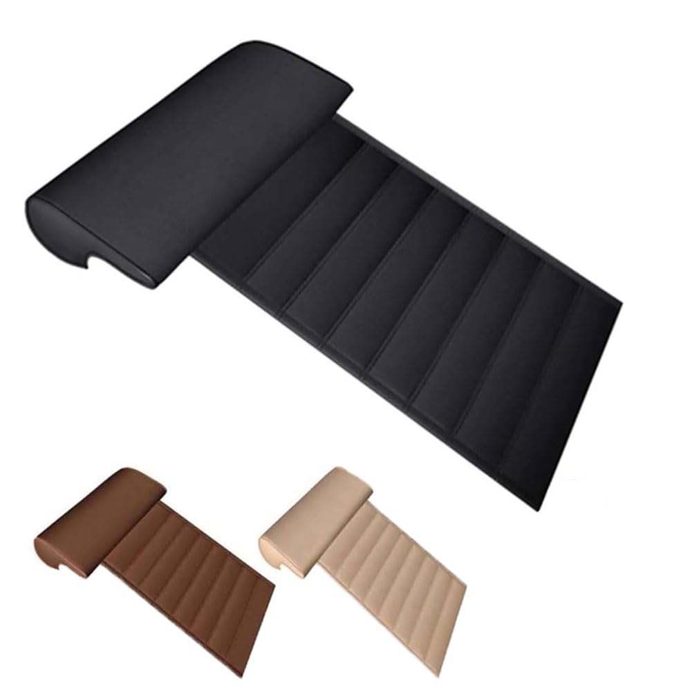Autostoelhoezen Leer Custom, voor Tesla Model Y 2021 2022 2023 2024 Auto Volledige Set Omcirkeling Kussen Interieur All Weather Accessoires Styling,Blackstyle