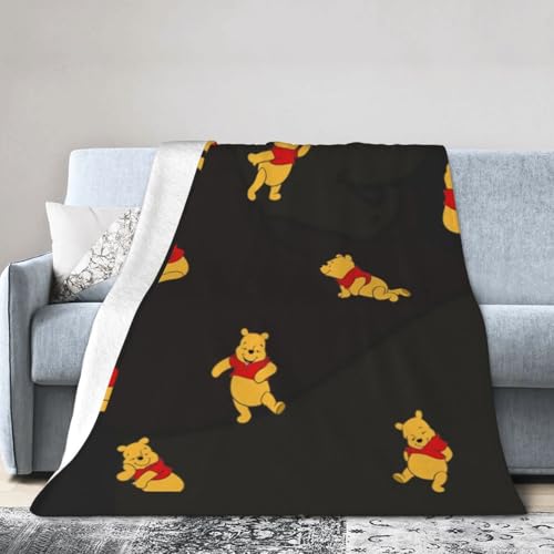 CLASSIC POOH 大判ブランケット プーさんシェニール織りUCHINO製 CLASSIC POOH 大判ブランケット プーさんシェニール織りUCHINO製